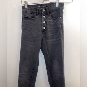 Zara skinny black jeans